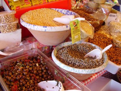 Typisch Siciliaanse producten in Trapani
