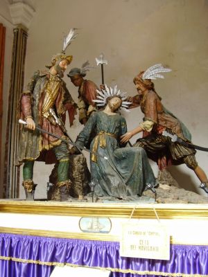 Chiesa del Purgatorio in Trapani
Caduta al Cedron (a cura del ceto dei Naviganti)
