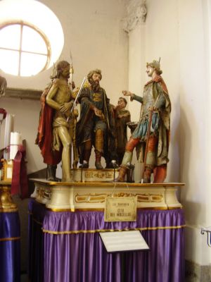 Chiesa del Purgatorio in Trapani
La Sentenza (a cura del ceto dei Macellai)
