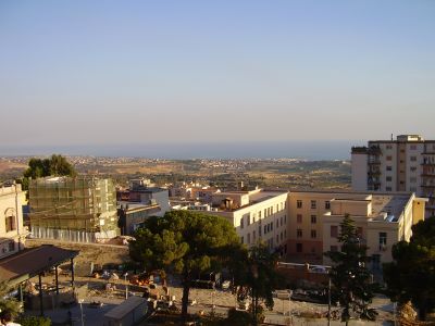 Uitzicht in Agrigento
